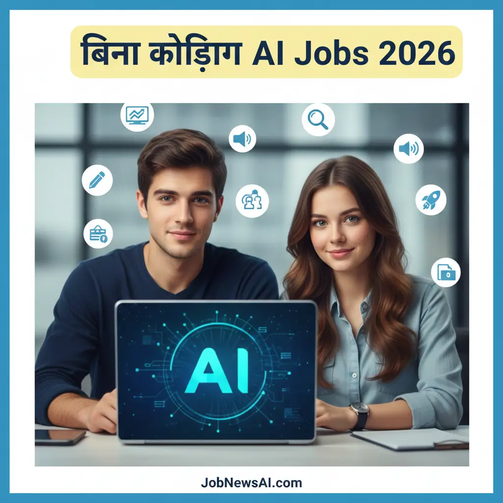 बिना कोडिंग AI Jobs 2026 - JobNewsAI