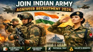 Join Indian Army Agniveer Recruitment Online Form 2026 – Eligibility, Rally, Salary and Apply Online